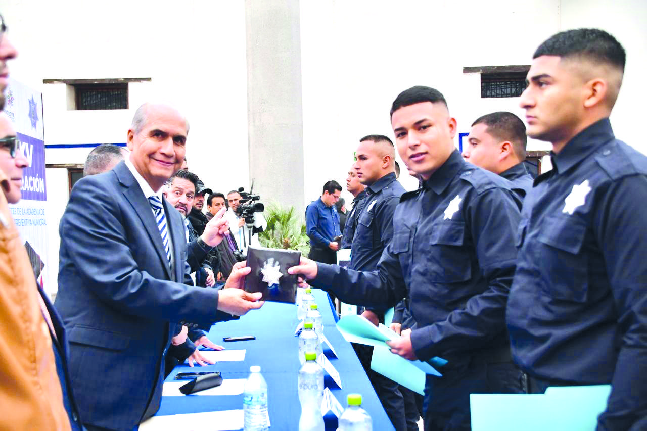 Monclova suma a 40 nuevos policías