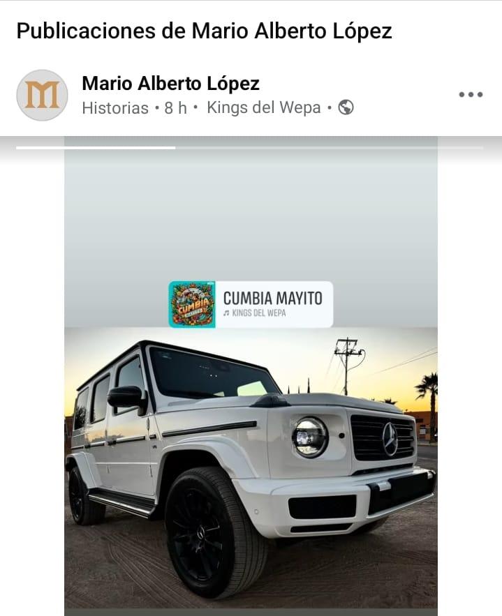 Presume Mayito bono de salida