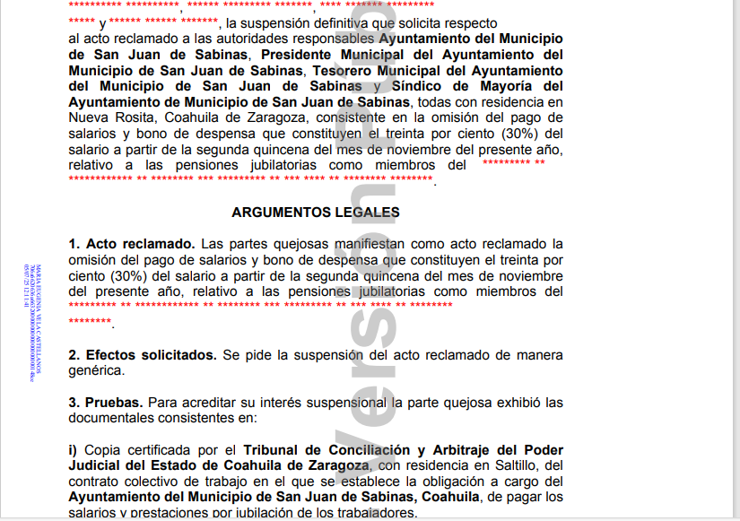 Ordena juez a Mayito pagar a trabajadores