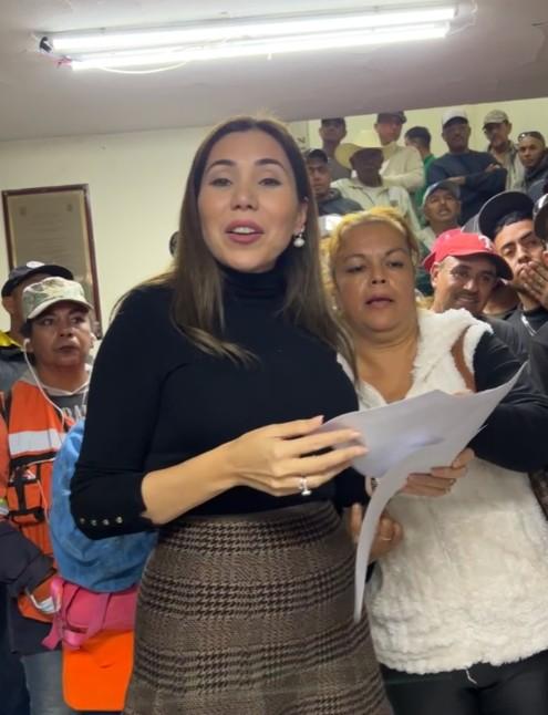 Infla Tania sueldo de los empleados