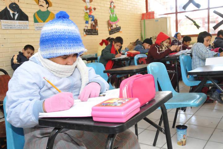 Emite SEDU lineamientos para justificar faltas por frio