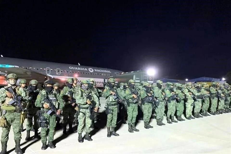 Llegan otros 200 militares a Culiacán para operativos