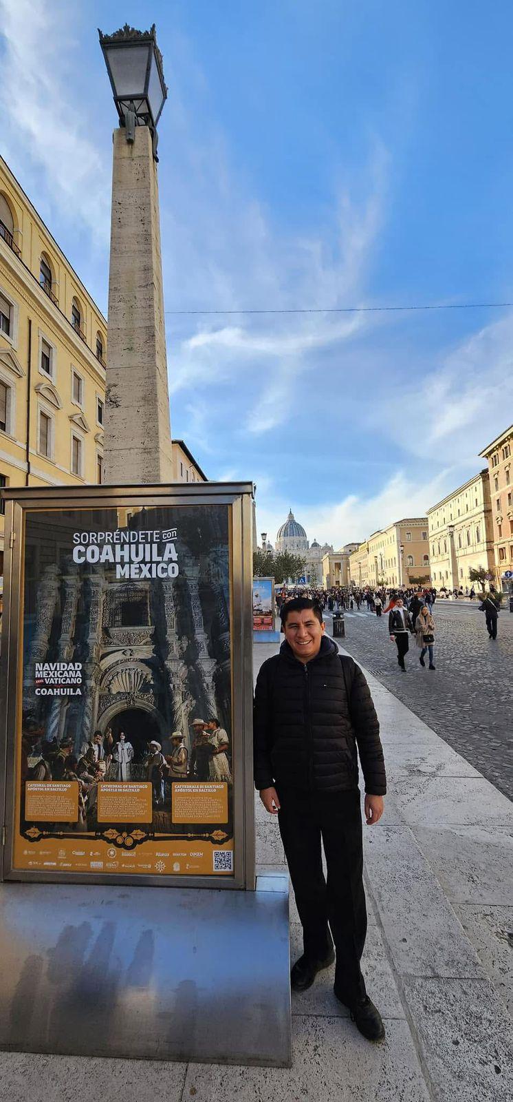 Luce Coahuila en el Vaticano