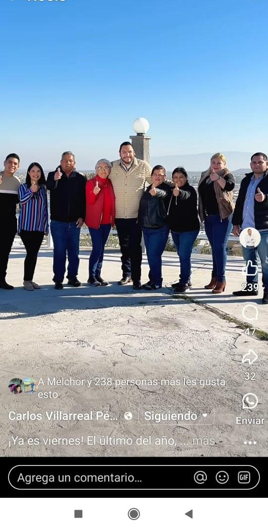 Se declara Carlos Villarreal listo para asumir la alcaldía