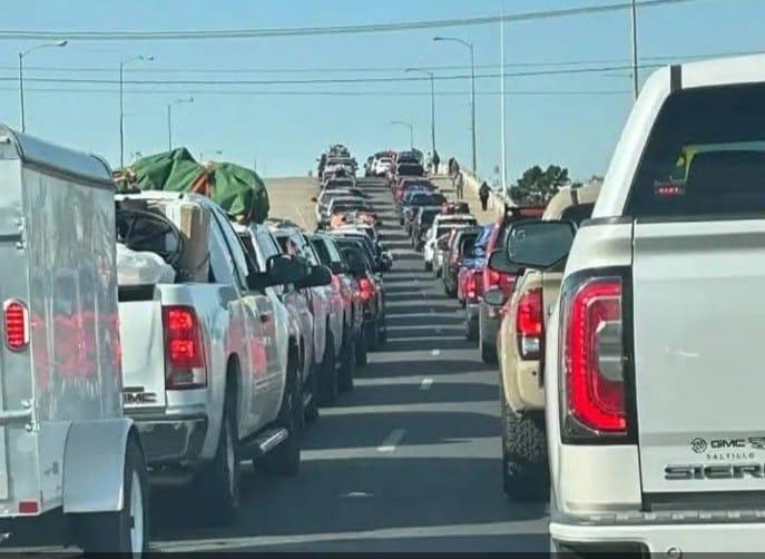Hasta 4 horas el cruce a través de Eagle Pass