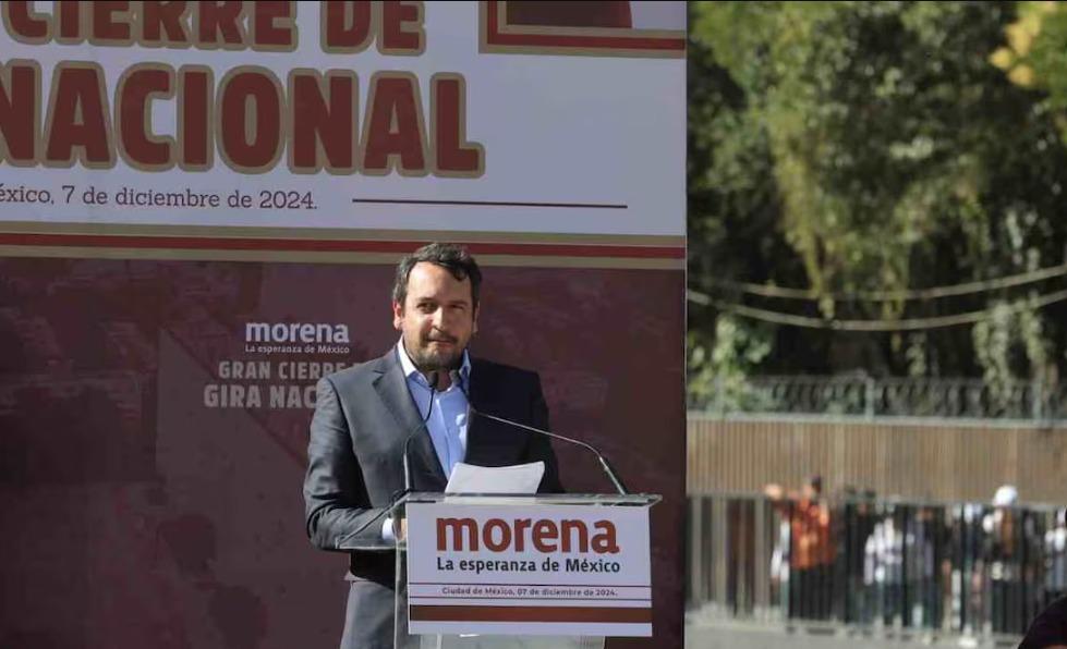 «La CDMX nos dio todo, por eso le dedicaré mi vida»: Andy López Beltrán en cierre de asambleas informativas de Morena