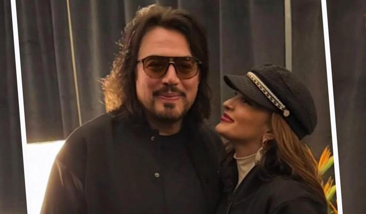 ¿Revivió el amor? Adolfo Ángel y Mariana Seoane se reencuentran en último concierto de Los Temerarios