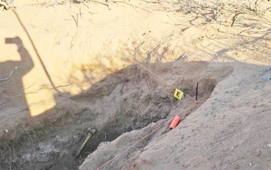 Hallan 12 cuerpos en fosas clandestinas de Chihuahua