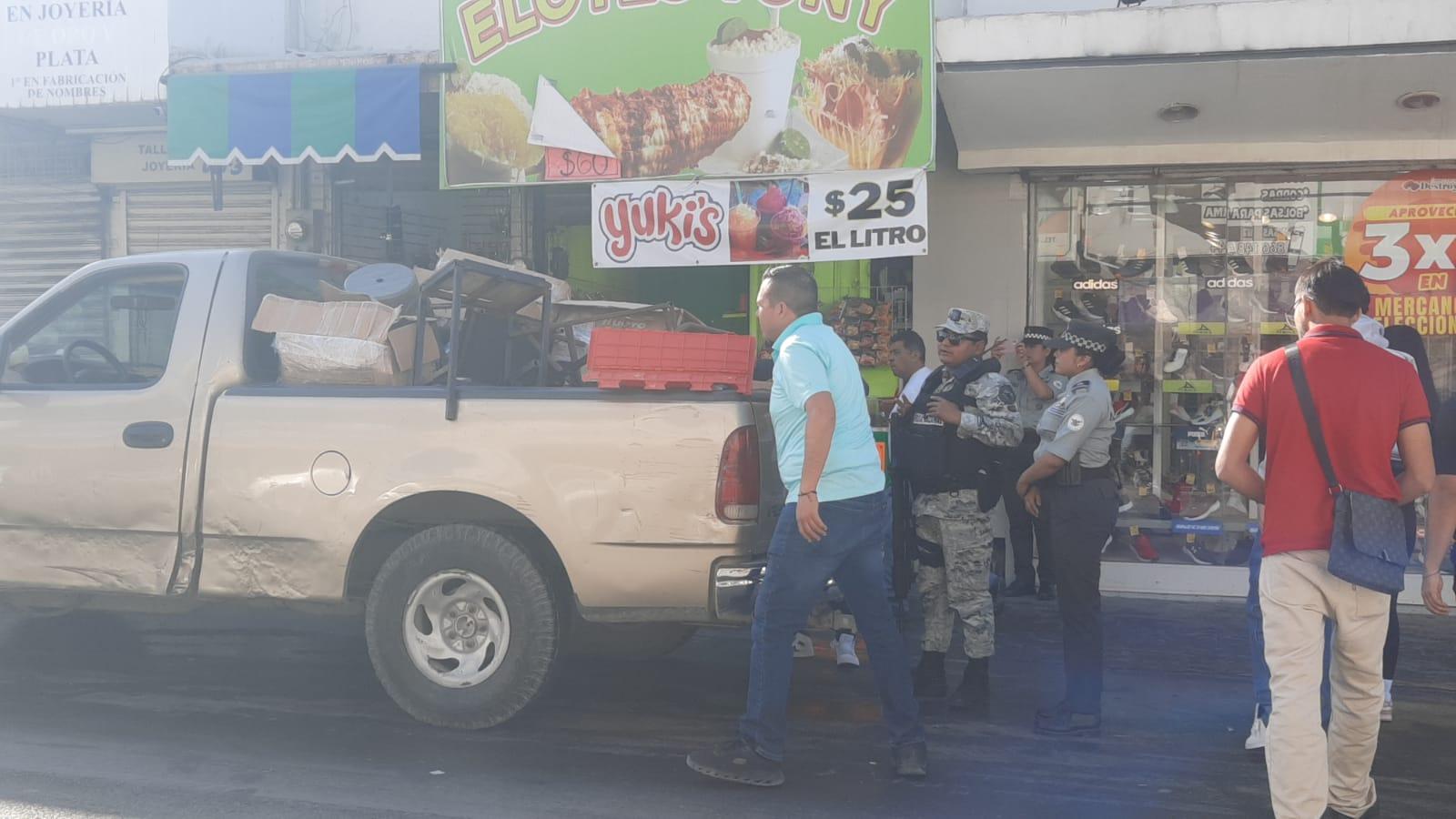 Decomisan pirotecnia en zona centro de la ciudad
