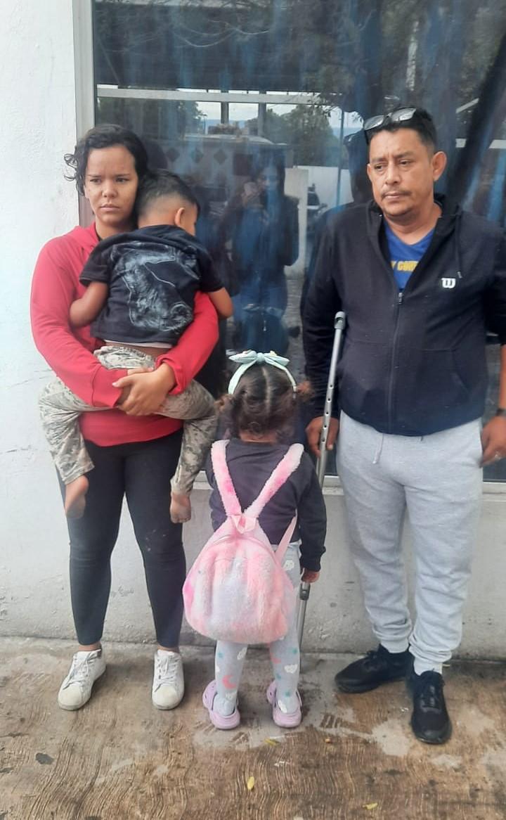 Otra Navidad sin hogar de familia venezolana
