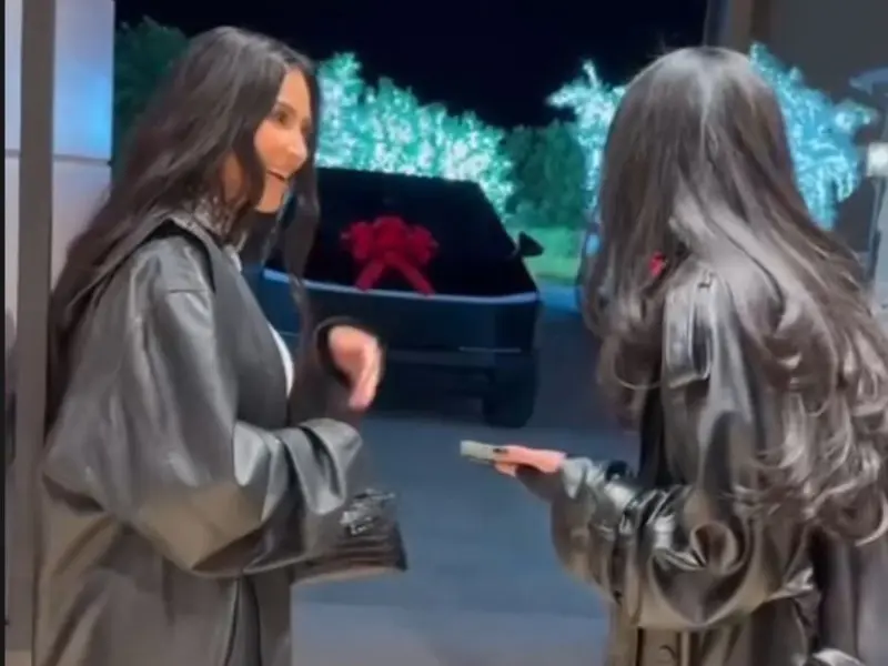 ¡Regalo de otro nivel! Kim Kardashian sorprende a su mejor amiga con un Tesla Cybertruck de cumpleaños