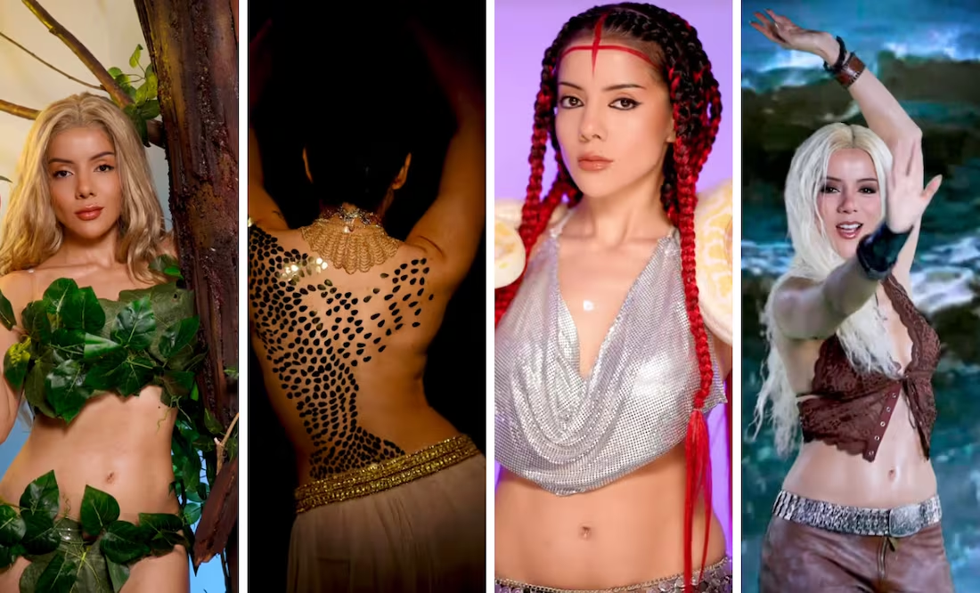 Doris jocelyn recrea looks más iconicos de Shakira