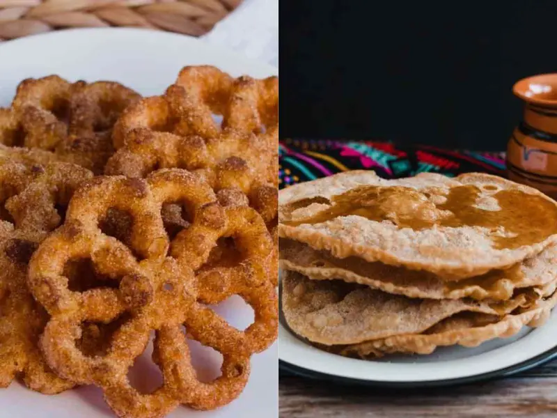 Tradicionales buñuelos de rodilla y viento, los favoritos de las fiestas decembrinas