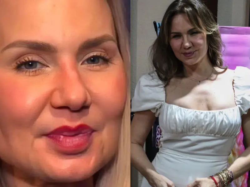 Michelle Vieth luce asi en una reciente entrevista
