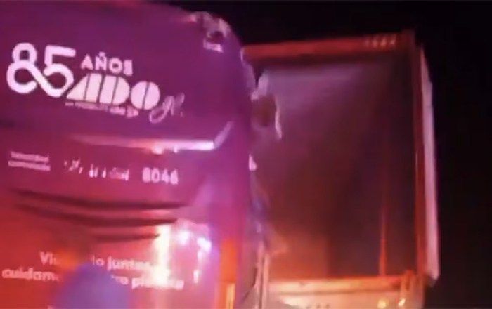 Reportan 7 muertos en accidente de autobús de pasajeros en Veracruz