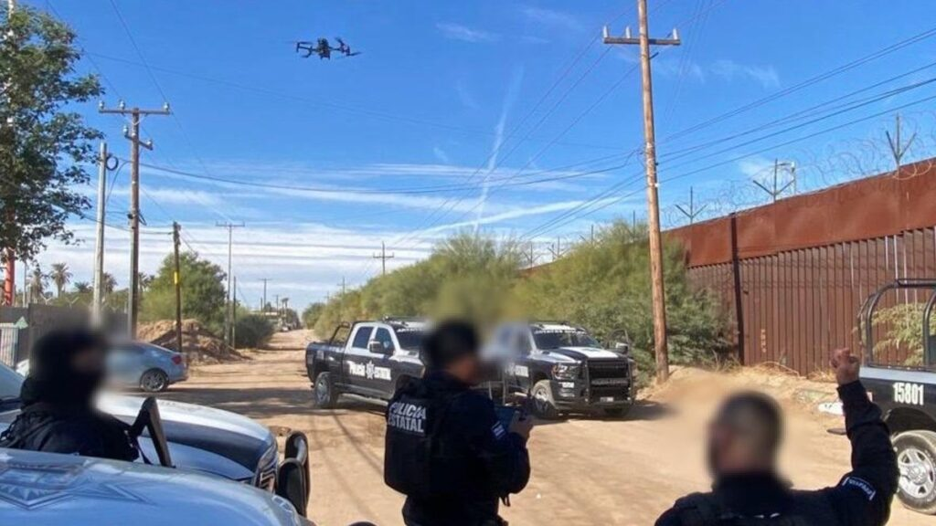 Descubren con un dron un túnel que conecta México con Estados Unidos