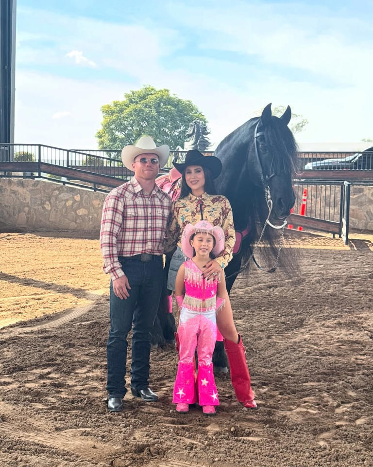 María Fernanda, hija de Canelo Álvarez, celebró su cumpleaños al estilo vaquero