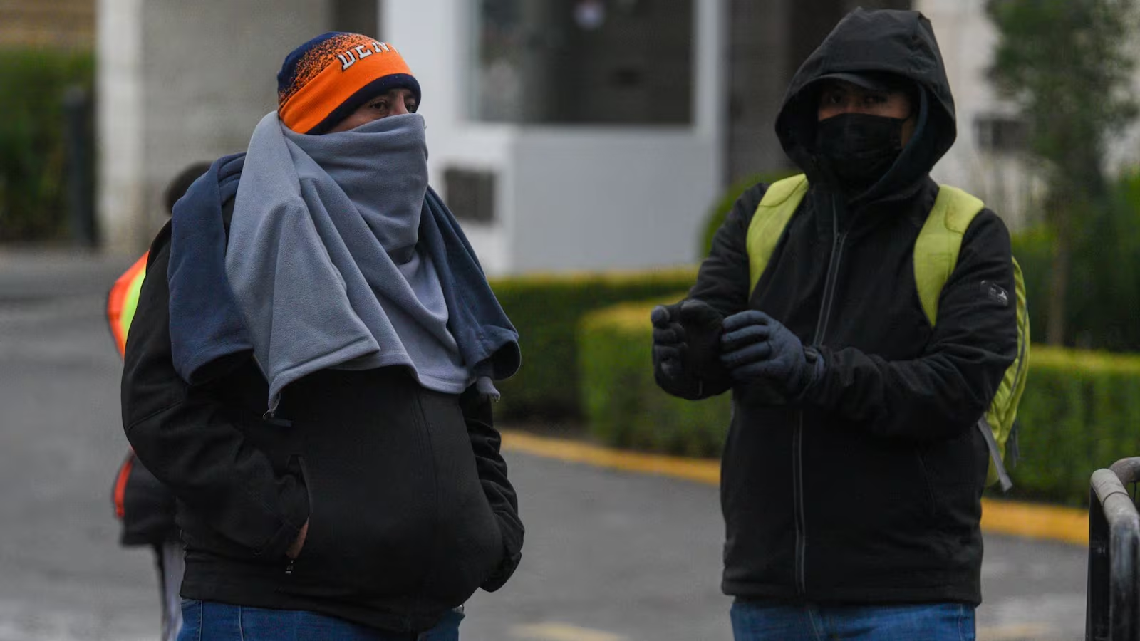 ¿En qué estados el termómetro alcanzará los -15 grados?