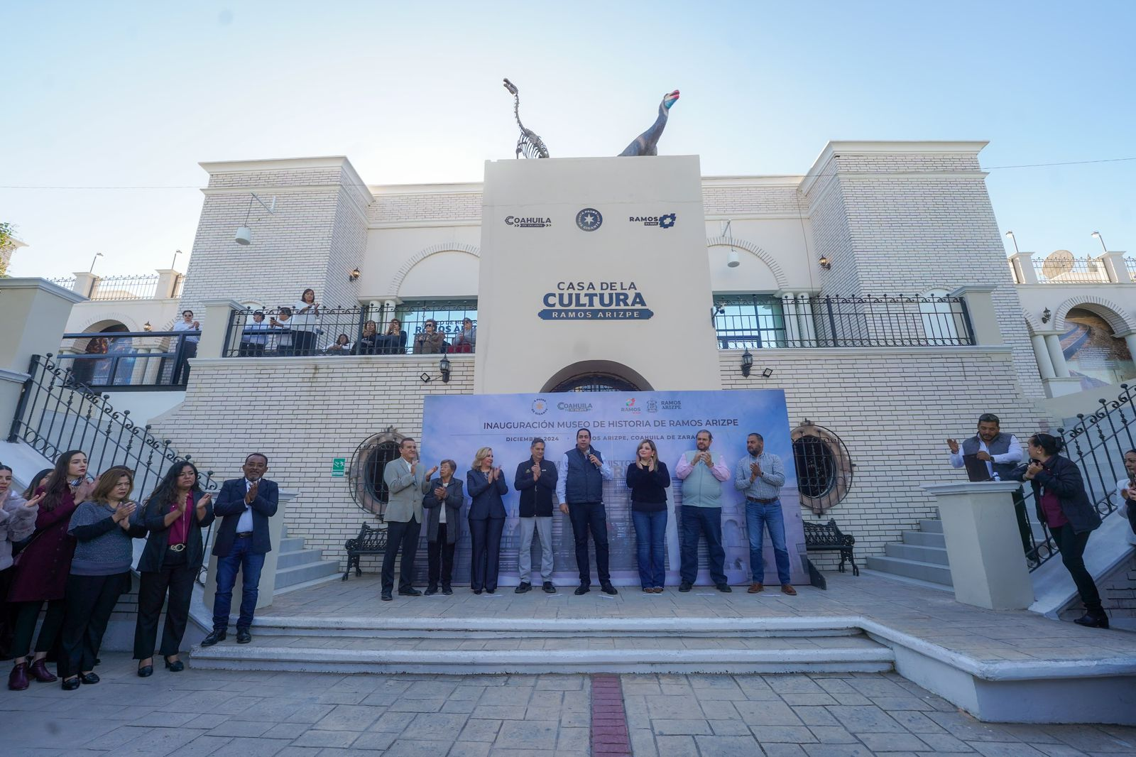 ENTREGA CHEMA MORALES EL NUEVO MUSEO DE HISTORIA DE RAMOS ARIZPE