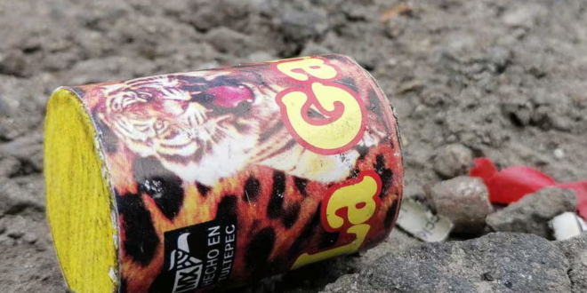 Hombre pierde un ojo tras explotarle un cuete “Garra de Tigre” en la cara