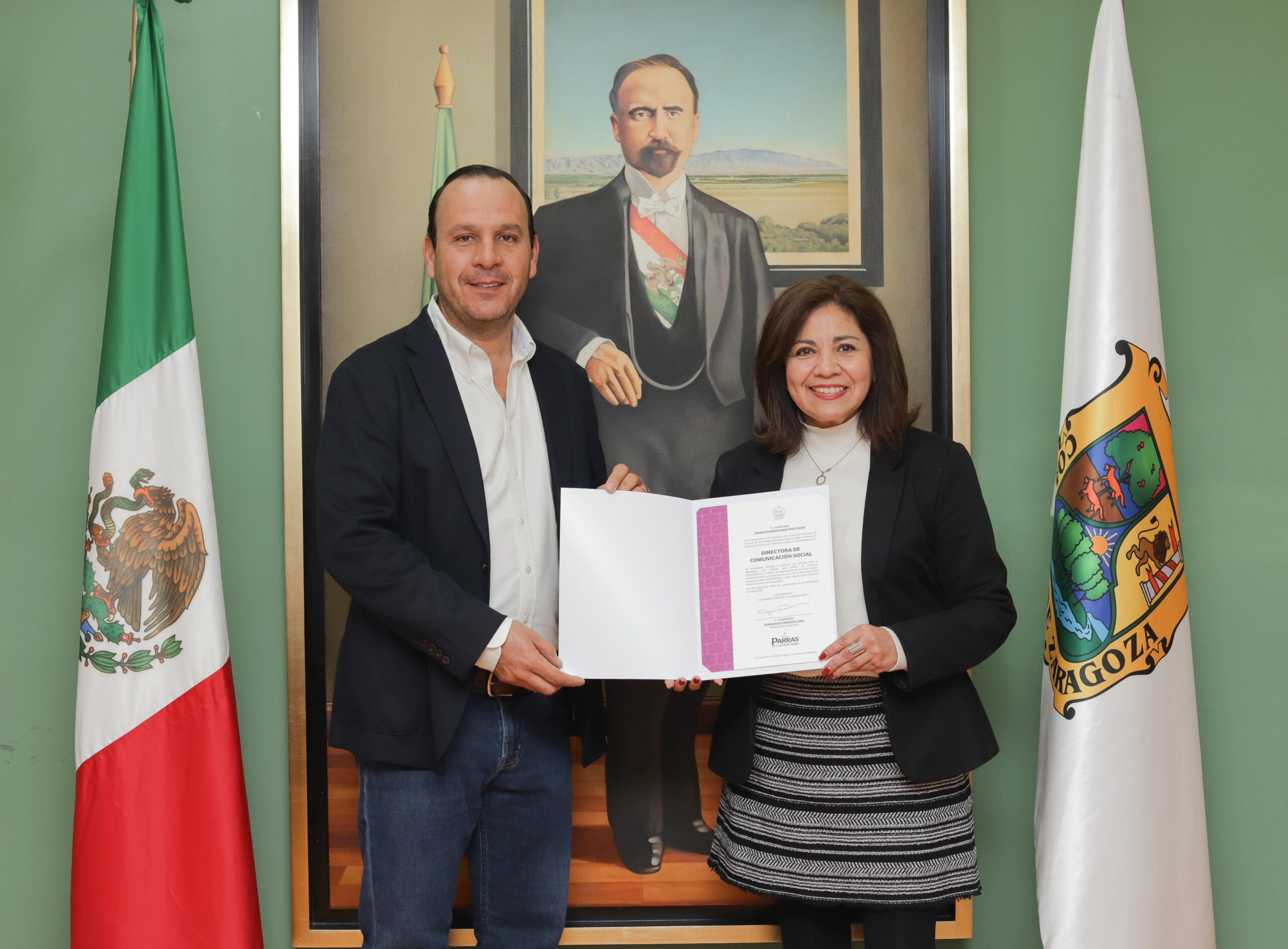 Confirma continuidad de Maru en Comunicación