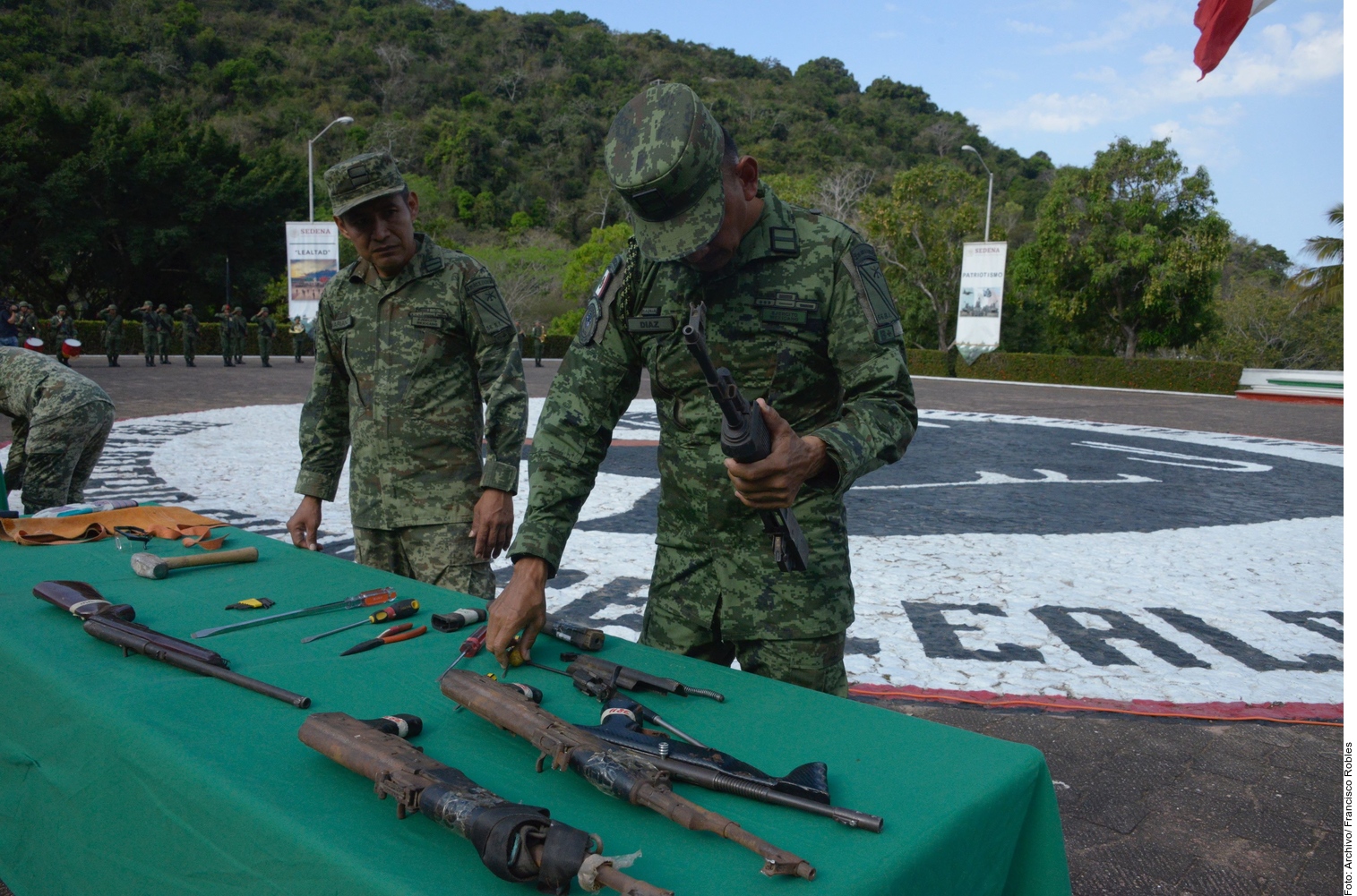 Aseguran en México 8.6% de armas ilegales