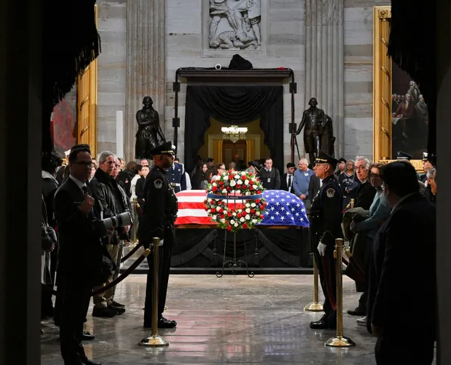 Despiden a Jimmy Carter con funeral de Estado; Biden y Trump asisten