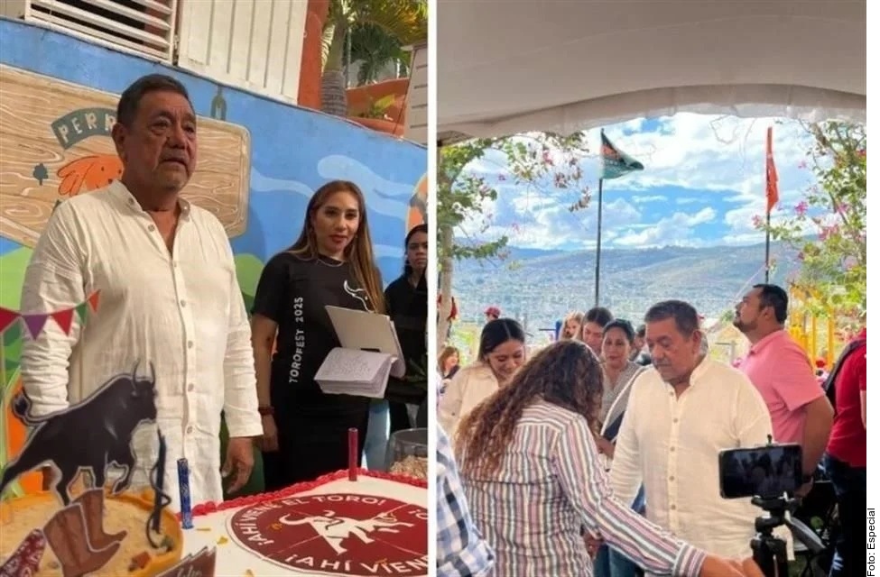 ‘Destapan’ a Félix en su cumpleaños