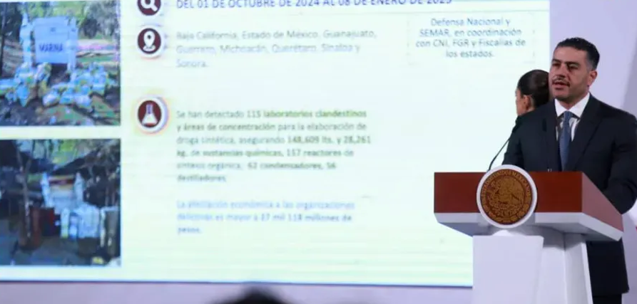 Homicidios en Culiacán bajaron 35% de octubre a diciembre: Omar García Harfuch