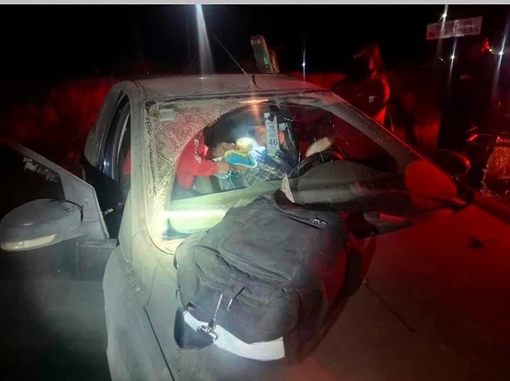 Muere conductor al volcar en la 57