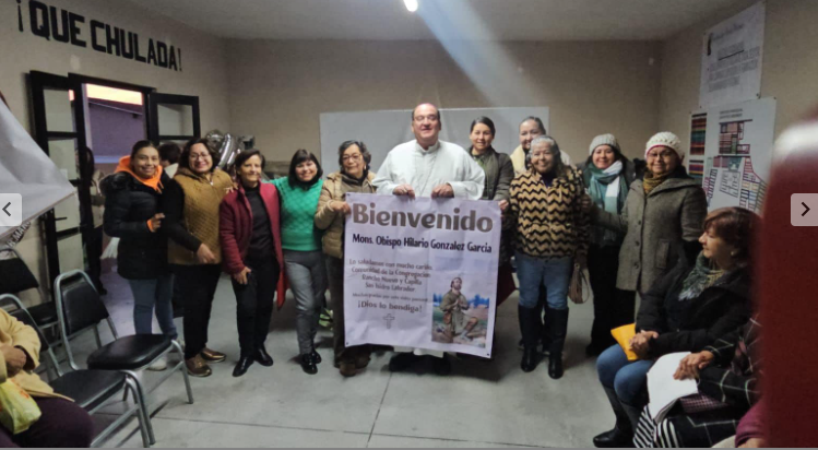Se acerca Obispo Hilario a comunidades parroquiales