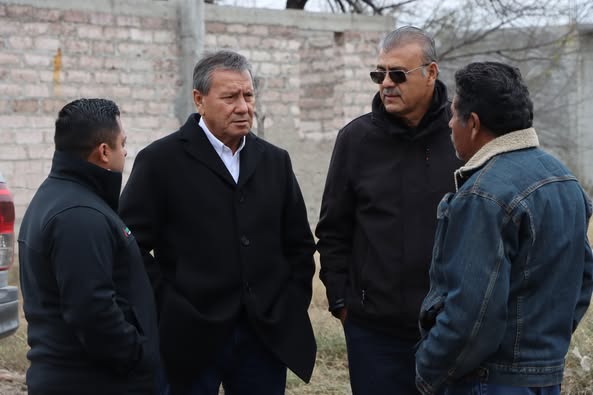 Supervisa Alcalde obra en sector Humberto Moreira