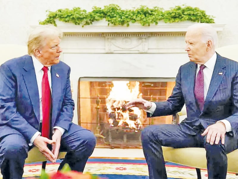 Reprueba Biden deseo de Trump