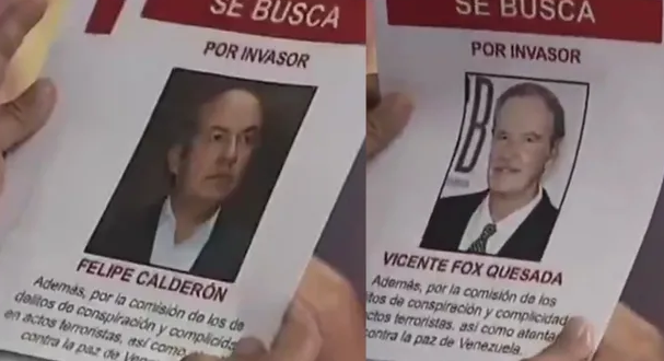 Venezuela distribuirá carteles de ‘se busca’ contra siete expresidentes latinoamericanos