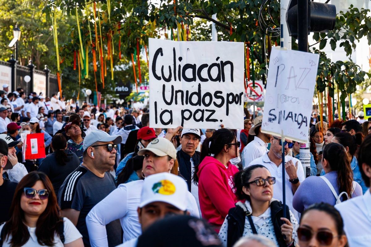 Sheinbaum se pronuncia sobre marchas por la paz en Sinaloa