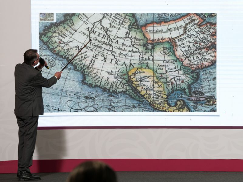 “Vamos a llamarle América Mexicana, ¿se oye bonito, no?»: Sheinbaum revira a Trump