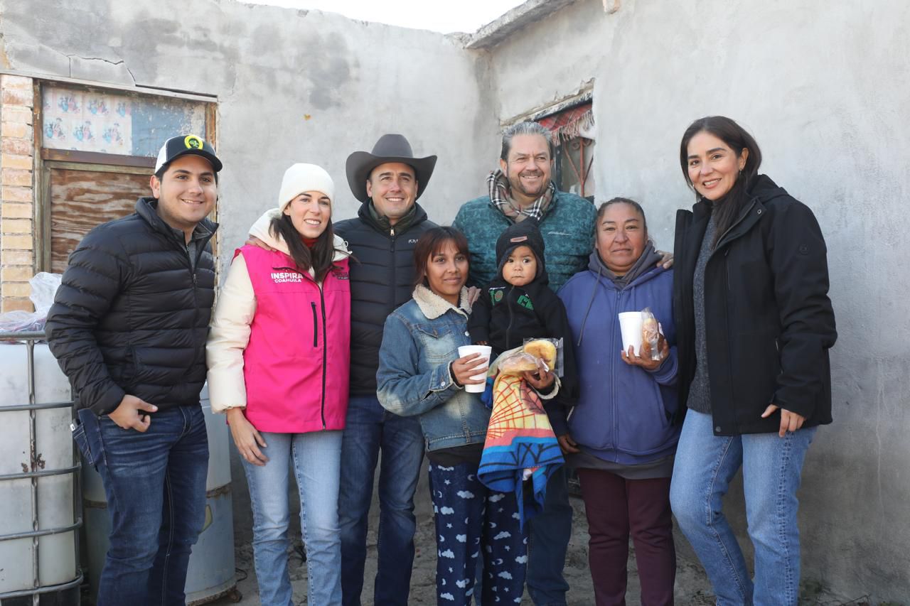 DETONAN MANOLO Y PAOLA MÁS BRIGADAS INVERNALES ANTE FRENTE FRÍO