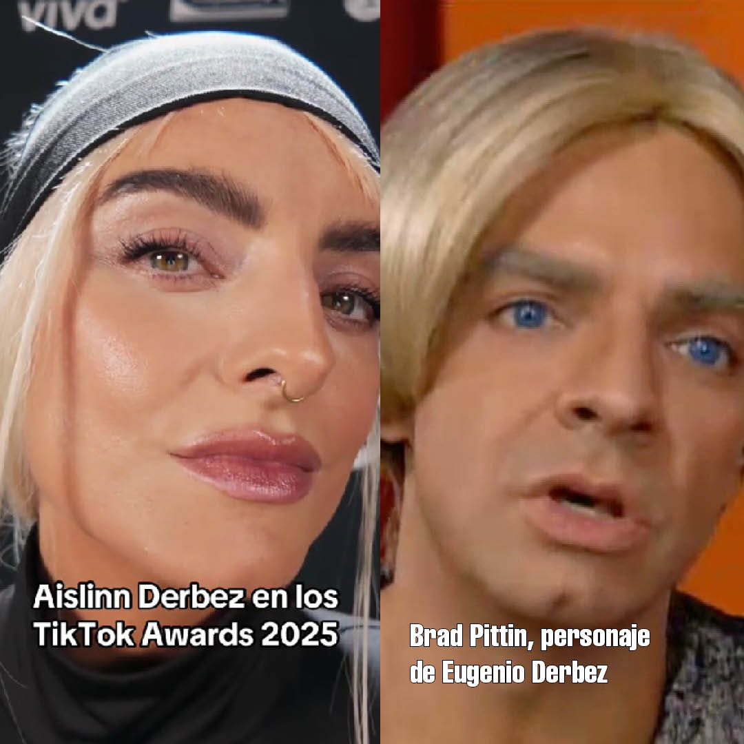 Aislinn Derbez es comparada con ‘Brad Pittin’ tras cambio de look