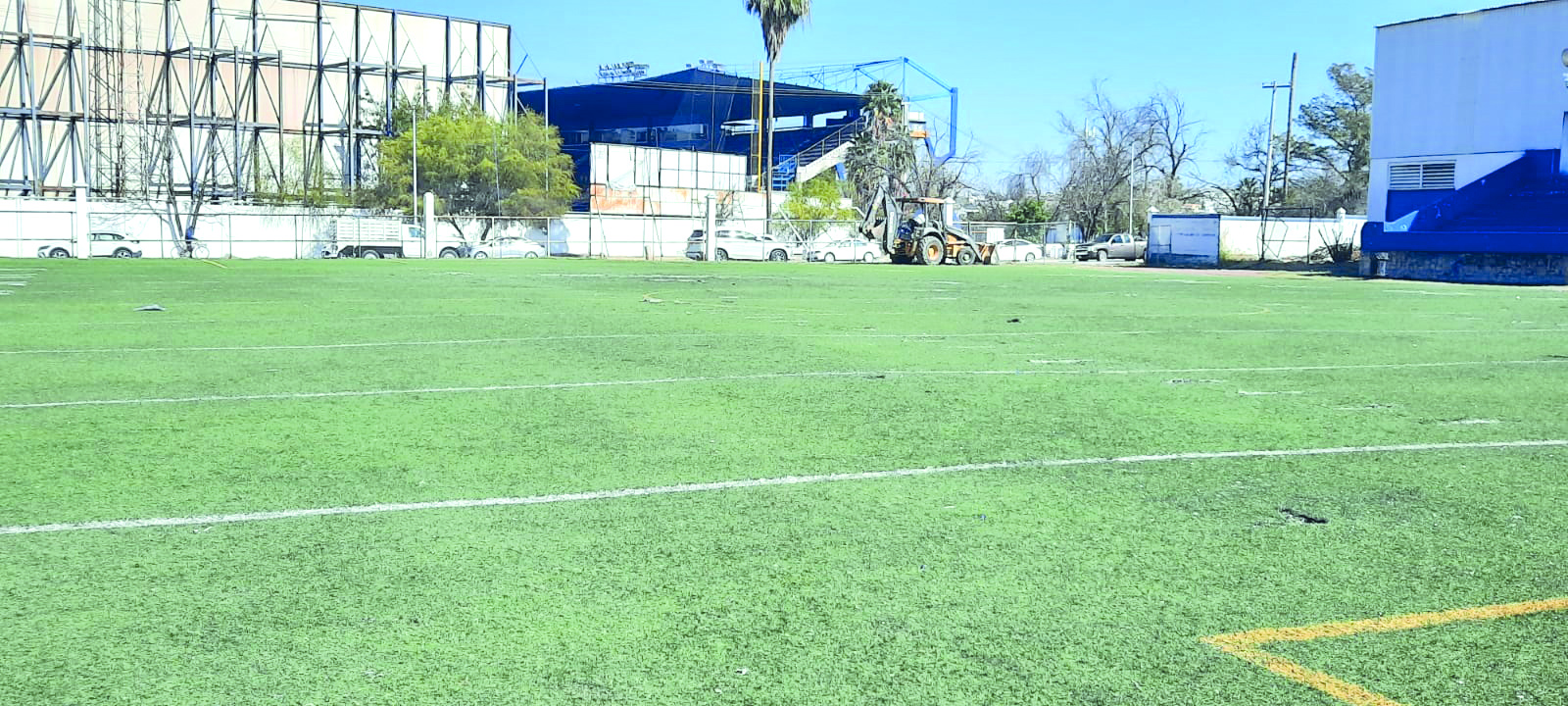 Remozarán todos los campos deportivos