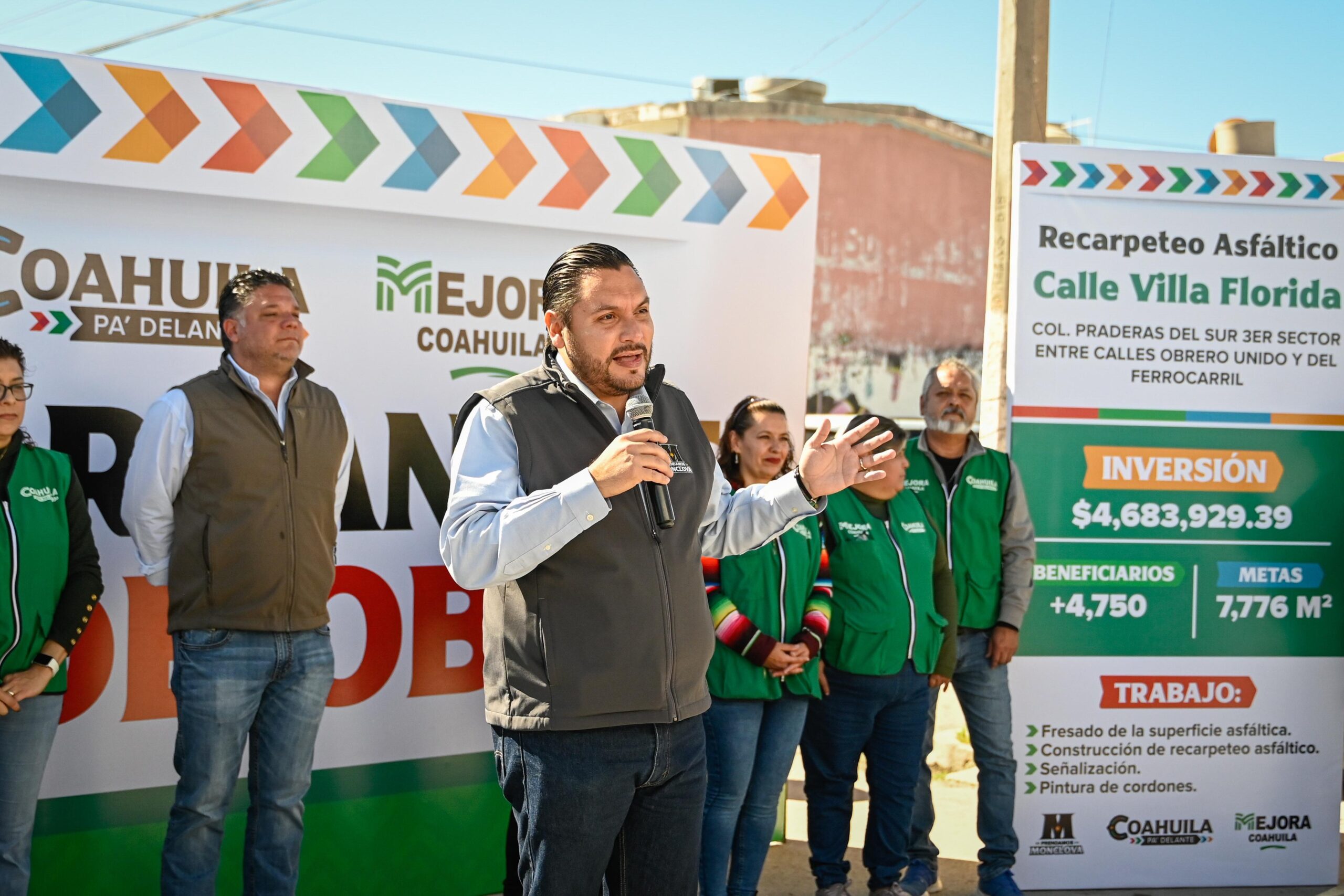 Arranca recarpeteo en sector Praderas