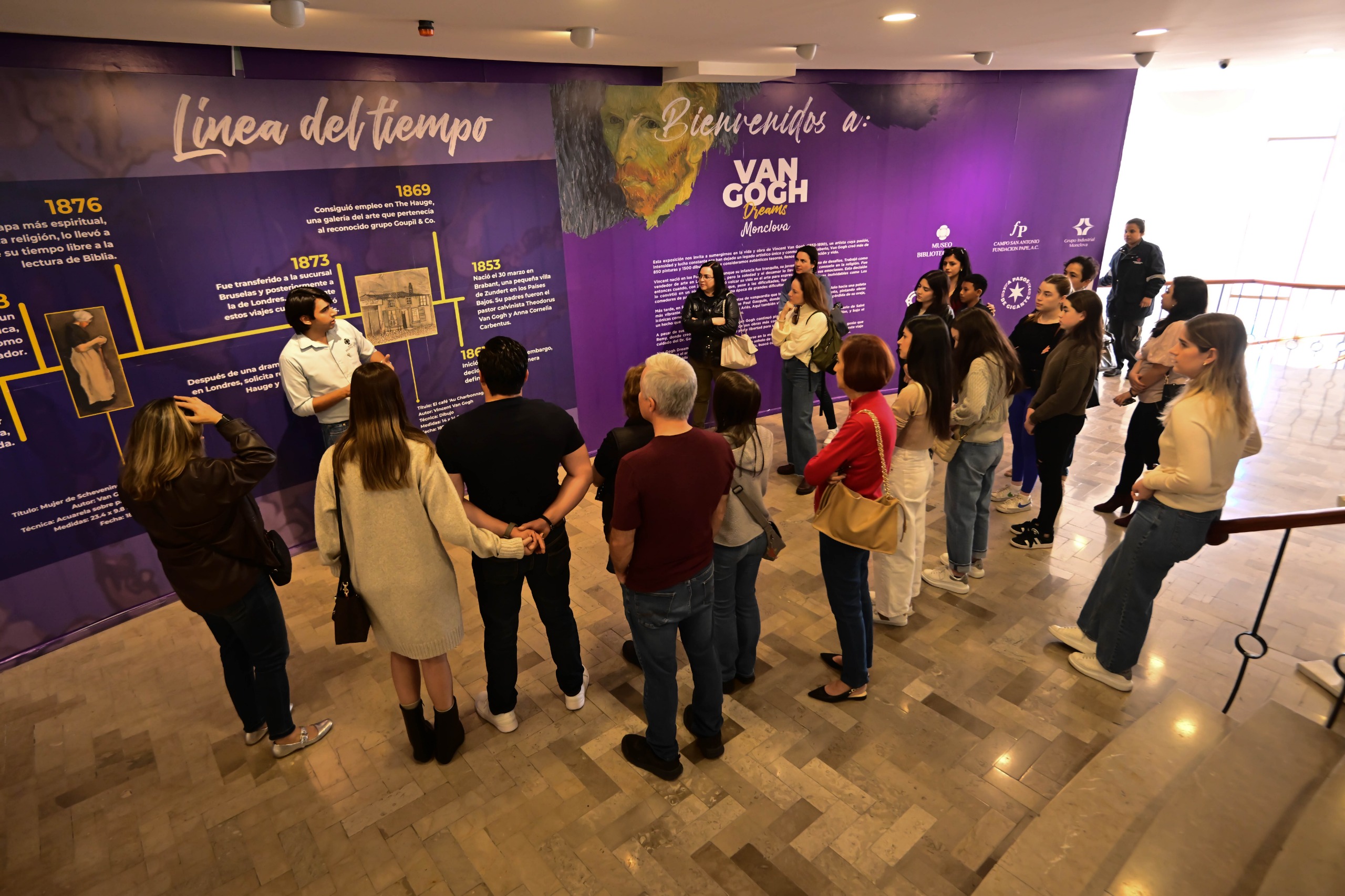 Alcanza 20 mil visitantes expo “Van Gogh Dreams”