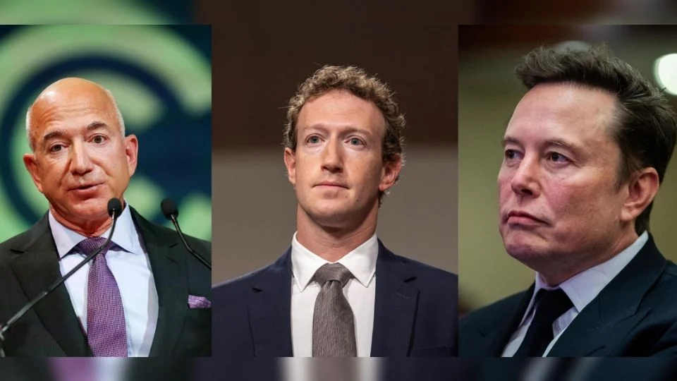 En primera fila: Bezos, Musk y Zuckerberg asistirán a la toma de posesión de Trump