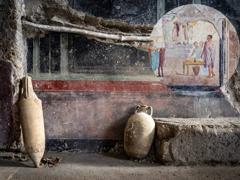 Arqueólogos hacen el «hallazgo del siglo» en Pompeya: un complejo de baños de lujo con alberca incluida