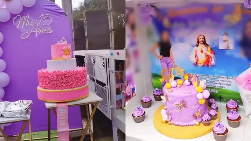 VIDEO. Celebraron una fiesta de 15 años en un cementerio y se hizo viral