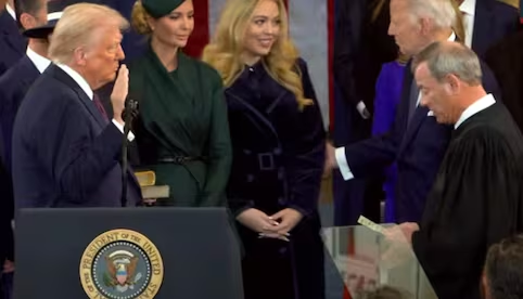 Donald Trump jura como presidente de Estados Unidos por segunda vez; se convierte en el mandatario número 47