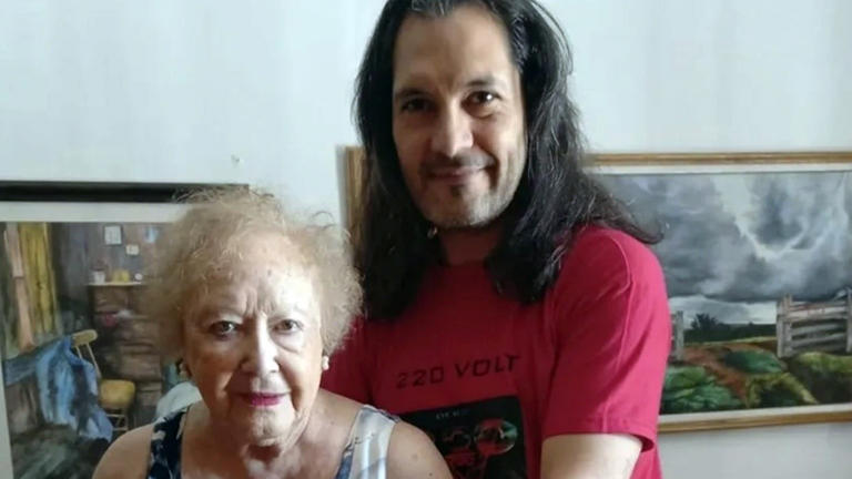El amor de Adrián y Delia que desafía prejuicios: Él tiene 43 y ella 88 años