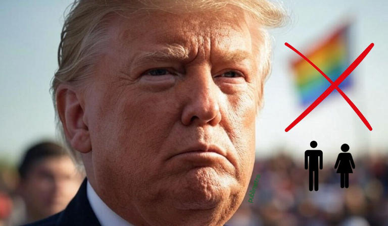 Trump defiende orden natural: Solo reconoce géneros masculino y femenino en EE. UU.