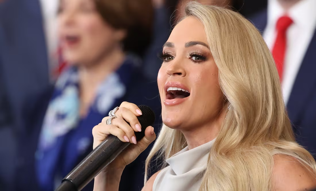 Carrie Underwood y su elogiada actuación en la toma de posesión de Donald Trump