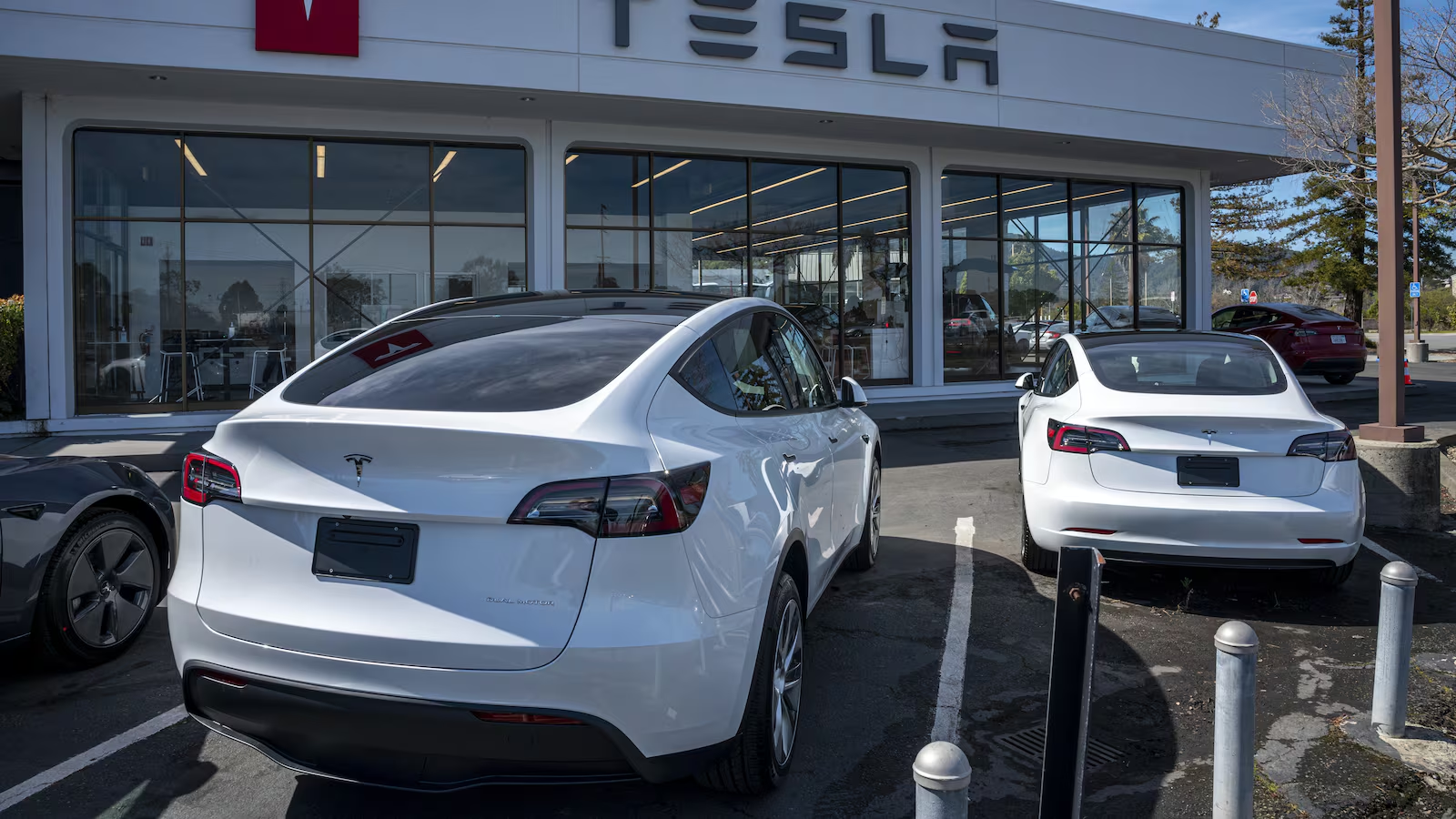 Venta de autos eléctricos de Tesla caen en 2024, por primera vez en más de una década