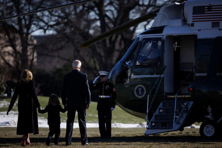 Joe Biden y Jill abandonan la Casa Blanca tras cuatro años de gobierno en EU